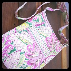 Vera Bradley pinwheel pink hipster