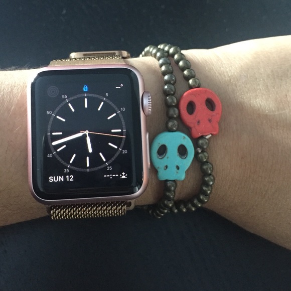 Stretchy skull bracelets