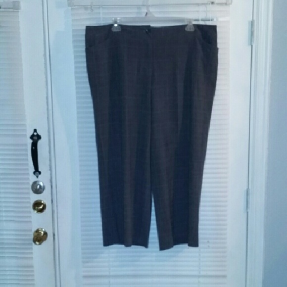 Lane Bryant plaid pants