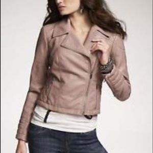 Express Leather Moto Jacket