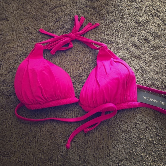 La Blanca bikini top