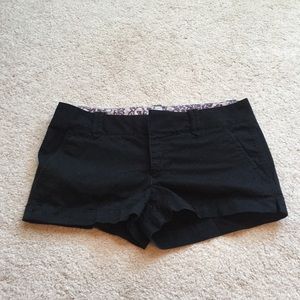 Black shorts