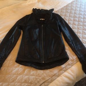 LAmade Black Leather Jacket.