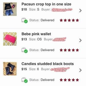 My stats! Shipping within 1-2 days of purchase!