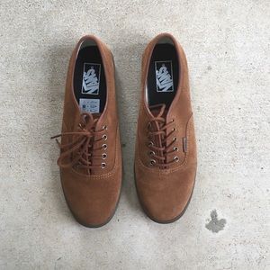 Suede brown vans