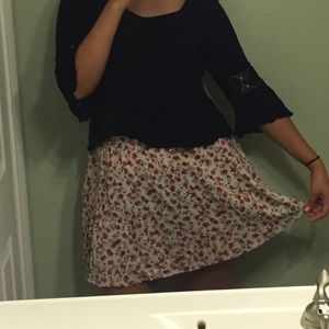Floral skirt