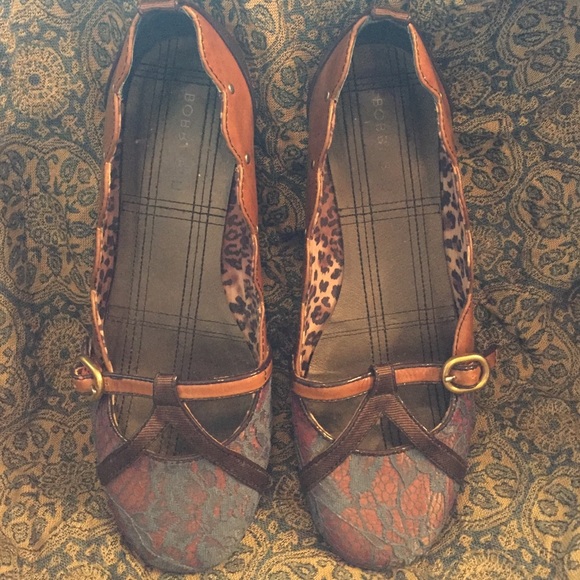 Anthropologie Bobbie Blu Special Edtn Lace Flats 9