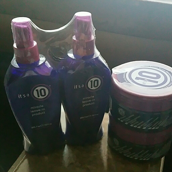 It's a 10 Miracle leave-in product hair mask