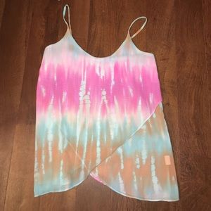 Tie die tank top!