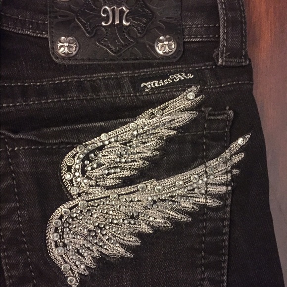 Black Miss Me Jeans - Boot Cut