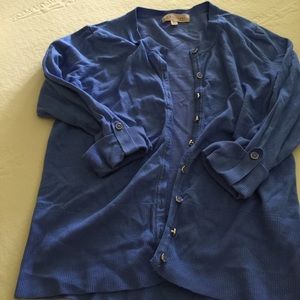 Philosophy Periwinkle Blue Cardigan