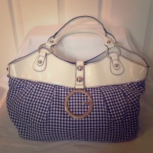 Plaid Guess summer bag
