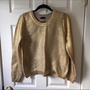 Gold H&M sweater