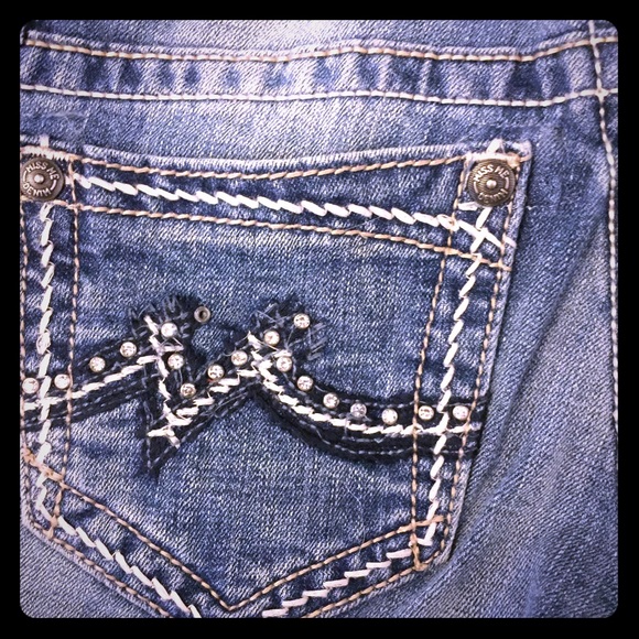 Light Wash Miss Me Jeans - Boot Cut