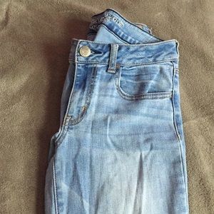American eagle low rise jeggings