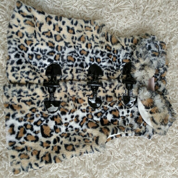 Baby girl Little lass faux fur vest