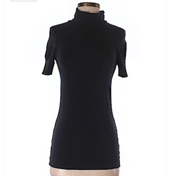 Theory Short Sleeve Turtle Neck