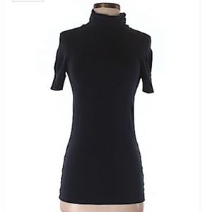 Theory Short Sleeve Turtle Neck