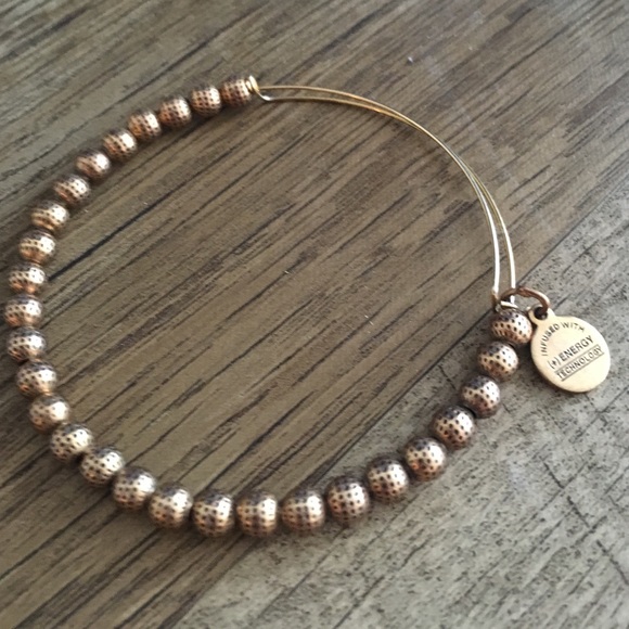 Alex and Ani Vintage Gold Beaded