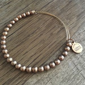 Alex and Ani Vintage Gold Beaded
