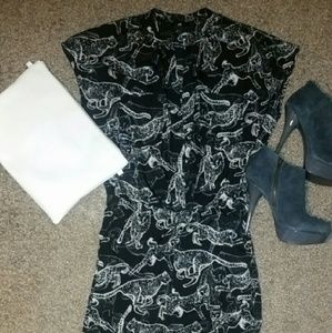 H&M printed jumpsuit