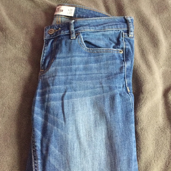 Hollister straight leg jeans