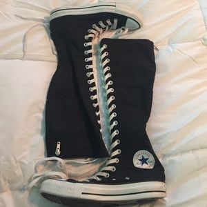 Converse All Star Knee High Tops. Size 5