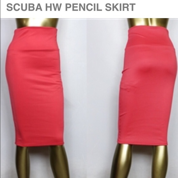 High waist skirts