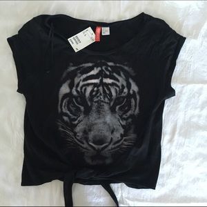 NWT H&M Tie Top Size 6