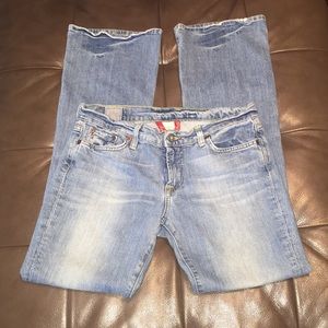 Lucky Brand Distressed Midrise Washed Jeans