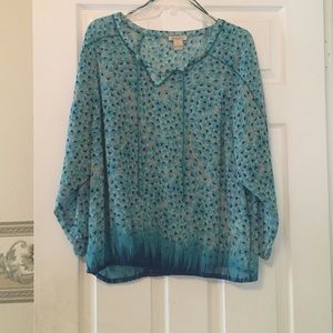 Nice lucky brand top barely worn
