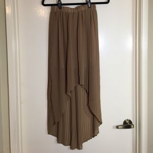 Hi-Low Maxi Skirt