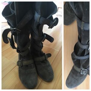 Burning man /// Suede Boots