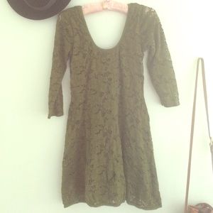 Free People Green Dress