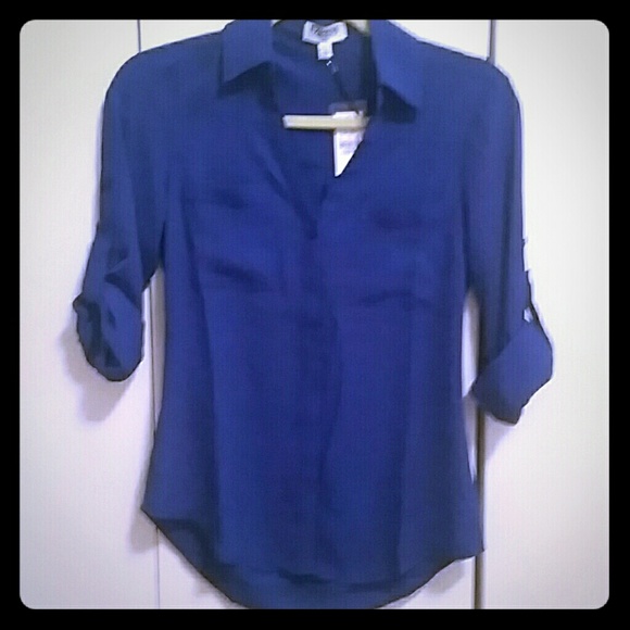Express slim fit Portofino shirt *NWT*