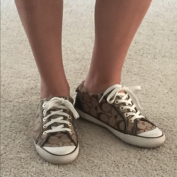 Coach signature tennis shoes (Barrett)