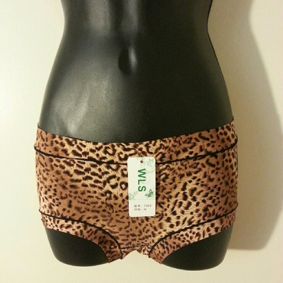 Animal pattern panties (set of 3)