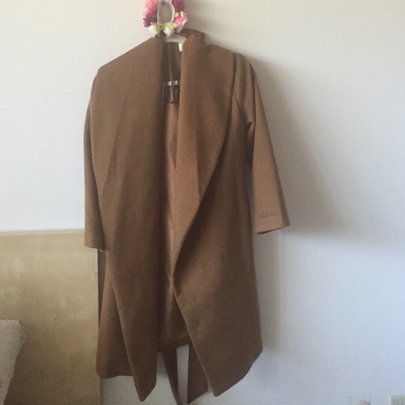 H&M camel fall/winter coat