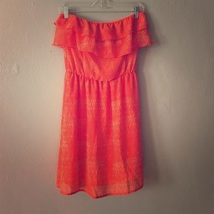 Orange Summer Dress