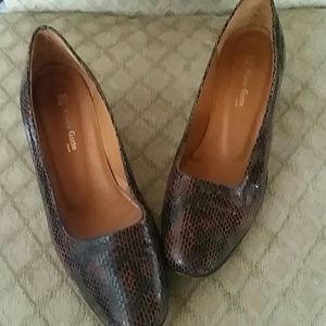Flavio Gatto snakeskin loafers