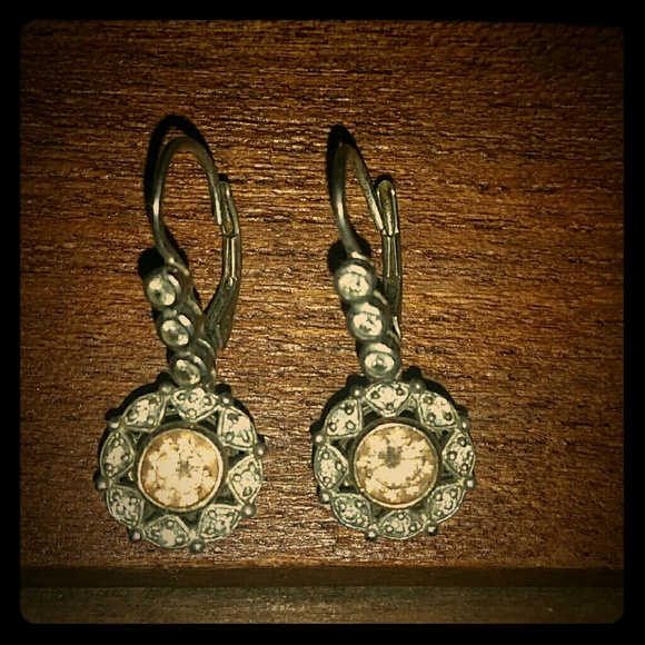 Rhinestone earrings