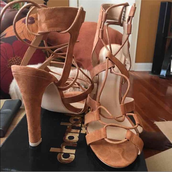 Strapped Laced Heels