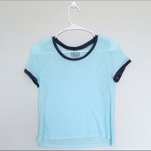 Fluorescent blue top