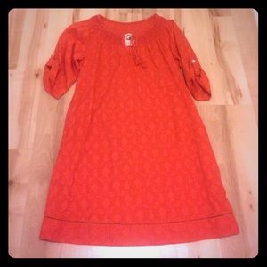 Loose fitting Anthropologie shirt dress