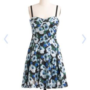 Bb Dakota Blue Floral Dress