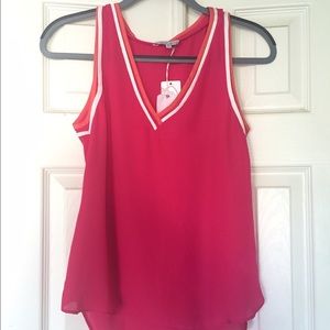 REDUCED Pink V-Neck Tank
