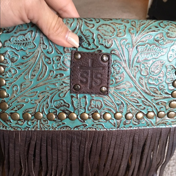 Miss Kitty Cross body turquoise