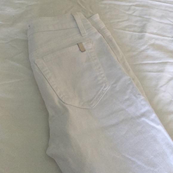 Joes Skinny Ankle white jeans