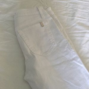 Joes Skinny Ankle white jeans