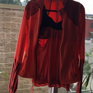 Lululemon jacket and sports shirt set 50/50